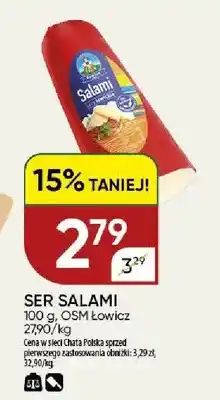 Chata Polska Ser Salami OSM Łowicz oferta
