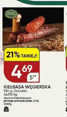 Chata Polska Kiełbasa węgierska Gobarto oferta