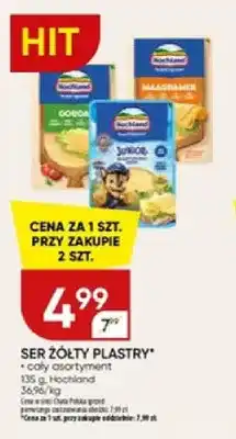 Chata Polska Ser żółty plastry Gouda Hochland oferta