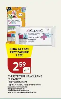 Chata Polska Chusteczki nawilżane Cleanic Antibacterial oferta