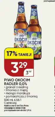 Chata Polska Piwo bezalkoholowe Okocim Radler granat z maliną oferta
