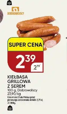Chata Polska Kiełbasa Grillowa z serem Dobrowolscy oferta