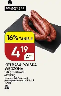 Chata Polska Kiełbasa Polska Wędzona Kozłowski oferta