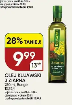 Chata Polska Olej Kujawski 3 ziarna oferta
