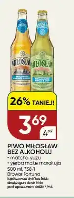 Chata Polska Piwo bezalkoholowe Miłosław Bez Alkoholu matcha yuzu oferta
