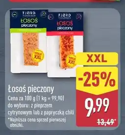 ALDI Łosoś pieczony Fjørd z papryczką chili oferta