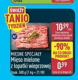 ALDI Mięso mielone z łopatki wieprzowej Mięsne Specjały oferta