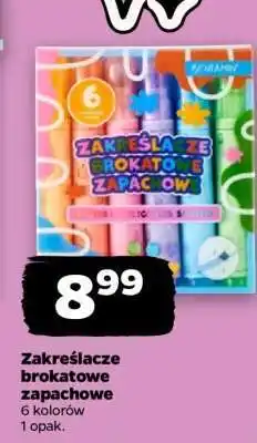 Netto Zakreślacze brokatowe zapachowe oferta