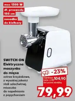Kaufland SWITCH ON Elektryczna maszynka do mięsa oferta