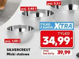 Kaufland SILVERCREST Miski stalowe oferta