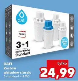Kaufland DAFI Zestaw wkładów classic 3 standard + 1 MG oferta
