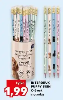 Kaufland INTERDRUK PUPPY SIGN oferta