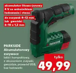 Kaufland PARKSIDE Akumulatorowy zszywacz oferta