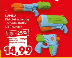 Kaufland LUPILU Pistolet na wodę Tornado, Battle lub Thunder oferta