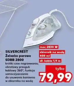 Kaufland SILVERCREST Żelazko parowe SDBB 2800 oferta