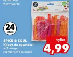 Kaufland SPICE & SOUL Klipsy do żywności oferta