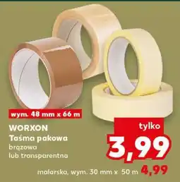 Kaufland WORXON Taśma pakowa oferta