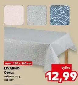 Kaufland LIVARNO Obrus oferta