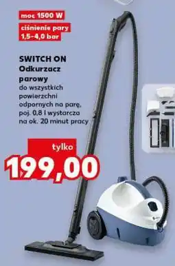 Kaufland SWITCH ON Odkurzacz parowy oferta