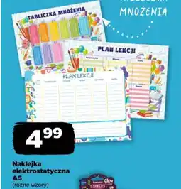 Netto Naklejka elektrostatyczna A5 oferta