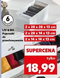 Kaufland LIV & BO Pojemniki do przechowywania oferta