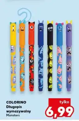Kaufland COLORINO Długopis wymazywalny Monsters oferta