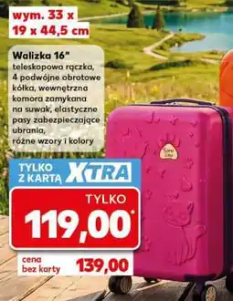 Kaufland Walizka 16 oferta