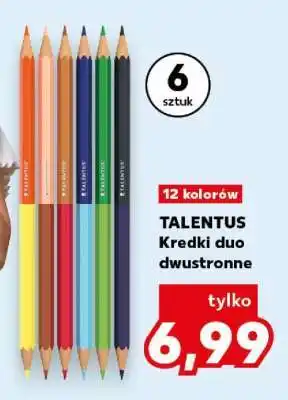 Kaufland TALENTUS Kredki duo dwustronne oferta