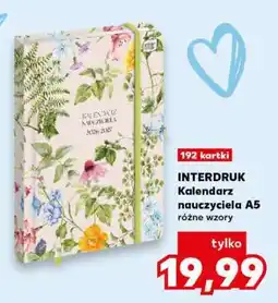 Kaufland INTERDRUK Kalendarz nauczyciela A5 oferta