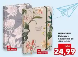 Kaufland INTERDRUK Kalendarz nauczyciela B5 oferta