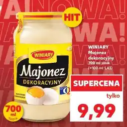 Kaufland WINIARY Majonez dekoracyjny 700 ml słoik oferta