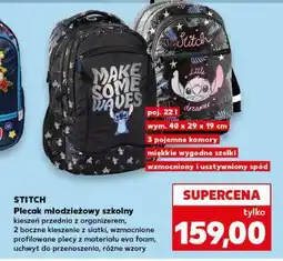 Kaufland STITCH Plecak młodzieżowy szkolny oferta