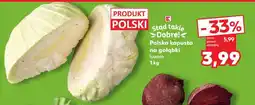 Kaufland Polska kapusta na gołąbki luzem 1 kg oferta