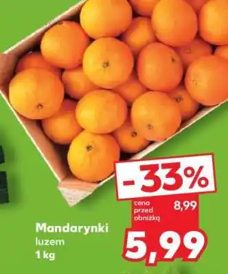 Kaufland Mandarynki luzem 1 kg oferta