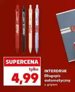 Kaufland INTERDRUK Długopis automatyczny z gripem oferta