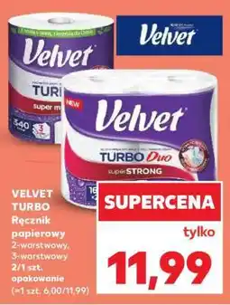 Kaufland VELVET TURBO oferta
