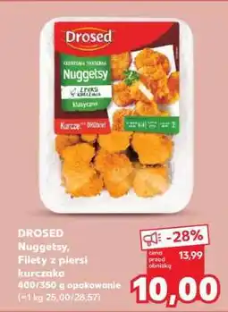 Kaufland DROSED Nuggetsy, Filety z piersi kurczaka oferta