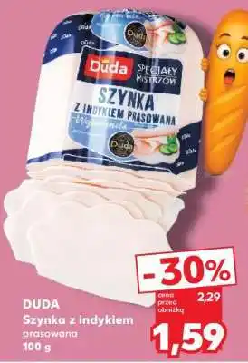 Kaufland DUDA Szynka z indykiem prasowana oferta