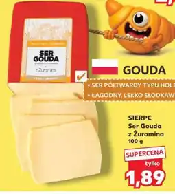 Kaufland SIERPC Ser Gouda z Żuromina 100 g oferta