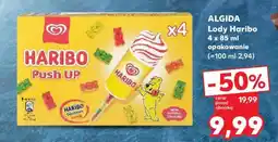 Kaufland ALGIDA Lody Haribo oferta