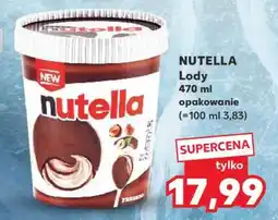 Kaufland NUTELLA Lody oferta