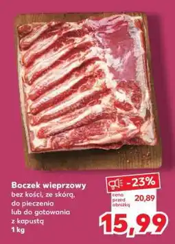 Kaufland Boczek wieprzowy oferta
