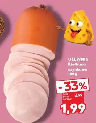 Kaufland OLEWNIK Kiełbasa szynkowa 100 g oferta