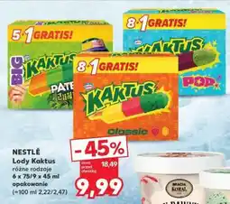 Kaufland Lody Kaktus oferta