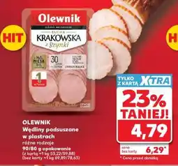 Kaufland OLEWNIK Wędliny podsuszane w plastrach oferta