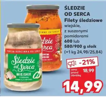 Kaufland Śledzie od Serca oferta