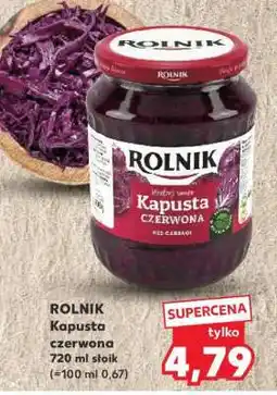 Kaufland ROLNIK Kapusta czerwona oferta