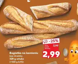 Kaufland Bagietka na kamieniu oferta
