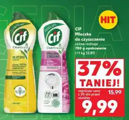 Kaufland CIF Mleczko do czyszczenia oferta