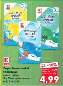 Kaufland Zapachowe kostki toaletowe oferta